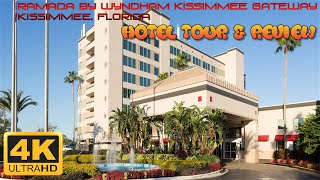 Full Tour of the Ramada by Wyndham Kissimmee Gateway (Kissimmee, FL) - 4K Travel VLOG & Review