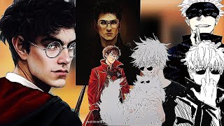 Harry Potter react to Harry as Gojo/Реакция ГП на Гарри это Годжо. НА ЗАКАЗ