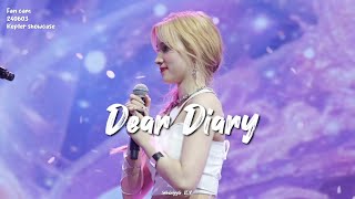 케플러 휴닝바히에 직캠 4K 'Dear Diary' (Kep1er HUENING BAHIYYIH) Kep1er Showcase Fan cam | 240603