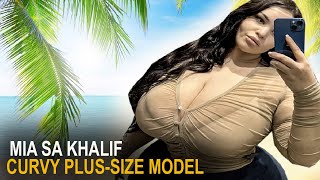 Mia Sa Khalif👙 Global scale model | Curvy Plus Size Model | Lifestyle | beauty