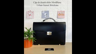 Cặp da doanh nhân MonBlanc Urban Gusset Briefcase