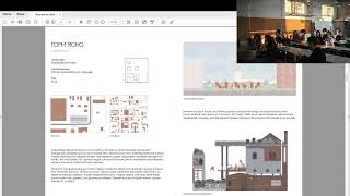 Portfolio Review для абитуриентов высшего образования Архитектурной школы МАРШ