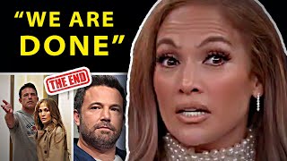 Clear Signs That Jennifer Lopez and Ben Affleck Are Done For Good