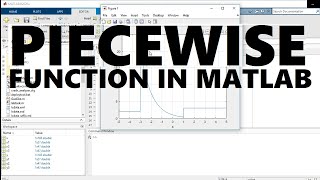 8. HOW TO PLOT 'piecewise function' on MATLAB