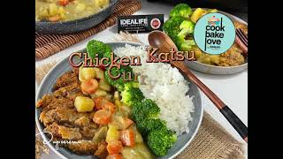 Chicken Katsu Curry, Garing diluar lembut di dalam..cookware @idealifeonline