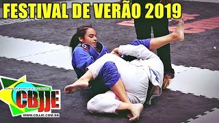 Jiu Jitsu - Faixa Azul - Feminino - CAMPEONATO - CBJJE - FESTIVAL DE VERÃO 2019.