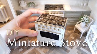 How to make a Miniature Stove | 미니어처 오븐