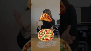 croissant + pizza