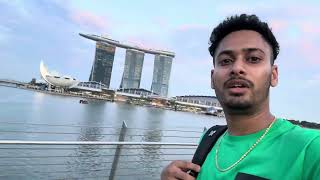 Day 3 in Singapore || Sentosa Island  ||  Merlion  ||  Floating Apple Store