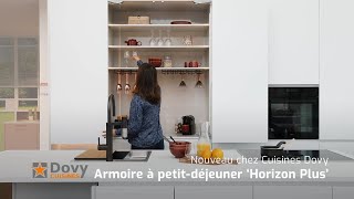 Armoire à petit déjeuner ‘Horizon Plus’ avec portes latérales | Cuisines Dovy