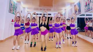 Bài tập đốt mỡ cực nhanh @DanceÁinhi @lethomaerobic