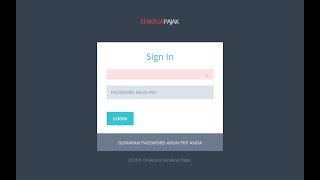 Pelaporan SPT PPN dengan Efaktur Web Based