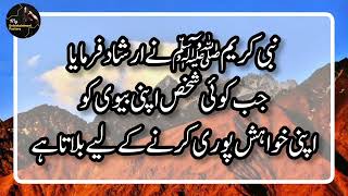 Hadees Sharif in Urdu | Husband Wife Love | Jo Shakhs Apni Biwi | Hadith Of Prophet Muhammad PBUH