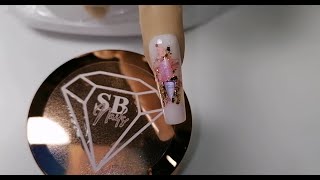 Efeito encapsulado com Fusion Cream Gel e Molde F1 Bailarina