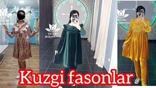 Kuzgi koʻylak lozim fasonlar ♥️Кузги матолардан Кузги койлак лозим фасонлар