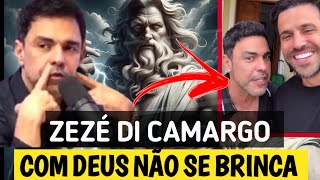 Zezé Di Camargo continua BRINCANDO com as COISAS DE DEUS.