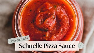 Schnelle Pizzasauce Selber Machen | Aline Made