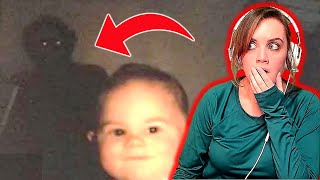 Scary Ghost Videos Caught on Camera that are UNBELIEVABLE!! (REACTION)