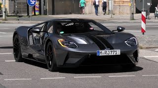 Ford GT | Start Up + Driving | Munich