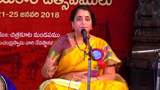 Smt Yamini - Hyderabad  - 385th Bhadrachala Ramadasu Jayanthi Uthsavam - 2018