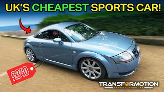 WE BOUGHT THE CHEAPEST AUDI TT IN THE UK! (£340!)