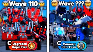 NEW UNITS TEAMS BATTLE 😱 Axe Speakers vs Sword Cameras 😎 Roblox Toilet Tower Defense