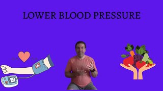 How to lower blood pressure