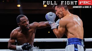 Akhmedov vs Sims Jr FULL FIGHT: May 13, 2023 | PBC on Showtime