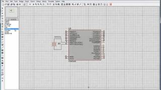 PROTEUS УРОК 11 микроконтроллер