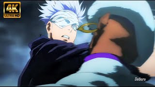 THIS IS 4K ANIME (Jujutsu Kaisen 0 Movie) - Gojo Vs Miguel