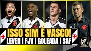 💢ISSO SIM É VASCO!⚠️LEVEN FALOU TUDO! 🚨VASCO SAF⚠️NOVO TREINADOR?💢GOLEADA NA COLINA E MUITO MAIS...