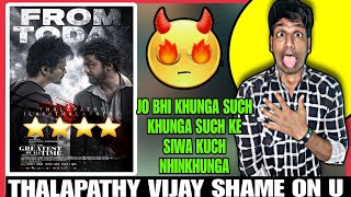 Thalapathy Vijay ' The Greatest of all time ' Movie Review By Filmy Sid The GOAT movie review 😱😱😱