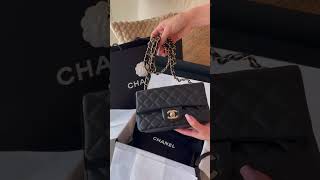 When I turn 30, I give myself a Chanel Mini CF #chanel #unboxing #bag