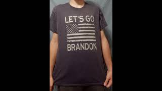 How you like my new shirt #letsgobrandon