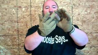 Damascus MX-30c Intercepter glove Review....