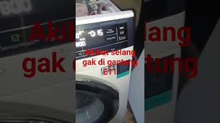 Akibat selang gak di gantung E11 electrolux#shorts