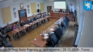 IV Sesja Rady Powiatu w Jędrzejowie - kadencja 2018 - 2023