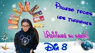 VLOGMAS#08 PROBANDO todos los SABORES de TURRONES ¿ADIVINARE el sabor del TURRÓN?/DIVERSIÓN MÁXIMA,