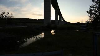 Viaduct bridge near Lake Balaton