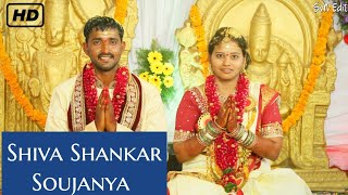 Telugu Traditional Marriage | Shiva Shankar & Soujanya Wedding Highlights