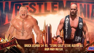 WWE 2K24 Brock Lesnar vs Stone cold steve Austin Iron man Match