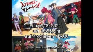 Appare Ranman! ab 09.09.2021 auf ProSieben MAXX