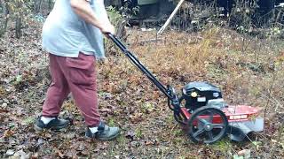 new weed whacker  to clear brush & weeds