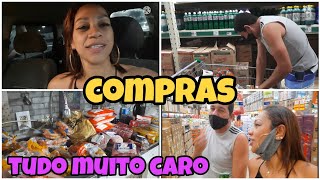 VLOG DE COMPRAS DO MÊS,  TUDO AUMENTOU NO MERCADO