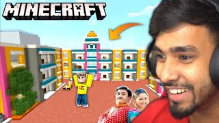 TEARAK MEHTA KA OOLTAH CHASHMAH SET IN MINECRAFT | @TechnoGamerzOfficial | Minecraft