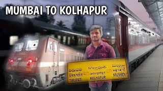 TRAIN journey In Kolhapur Famous Mahalaxmi Express 💫 | Mumbai CSMT To Kolhapur SCSM Terminus