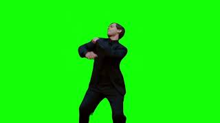 TOBEY DANCING GREEN SCREEN. Тоби Магуайр на зеленом фоне. ФУТАЖ №21