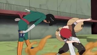 Naruto - Rock Lee vs Gaara AMV