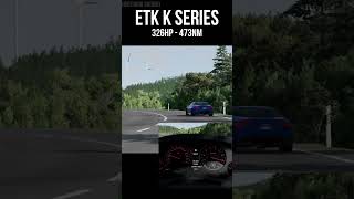 ETK K Series Kc6tx acceleration #shorts