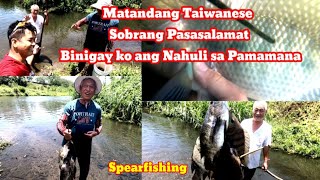 Catch & Share Pamamana ng Tilapia | Ngiting Tagumpay Sarap sa Pakiramdam Nakakatulong | Spearfishing